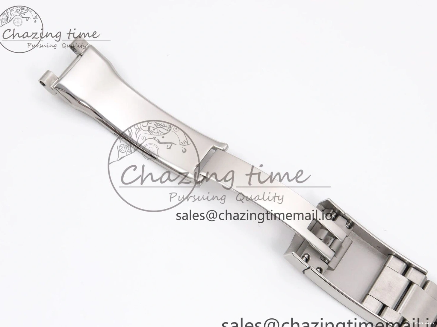 0509 GoodFit DateJust 41 126334 EWEF Best Edition Gray Dial Green Roman on Oyster Bracelet A 1054